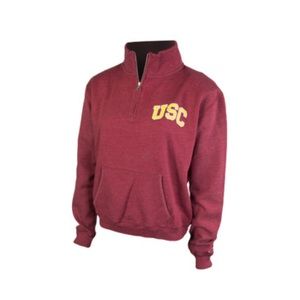 USC quarter zip